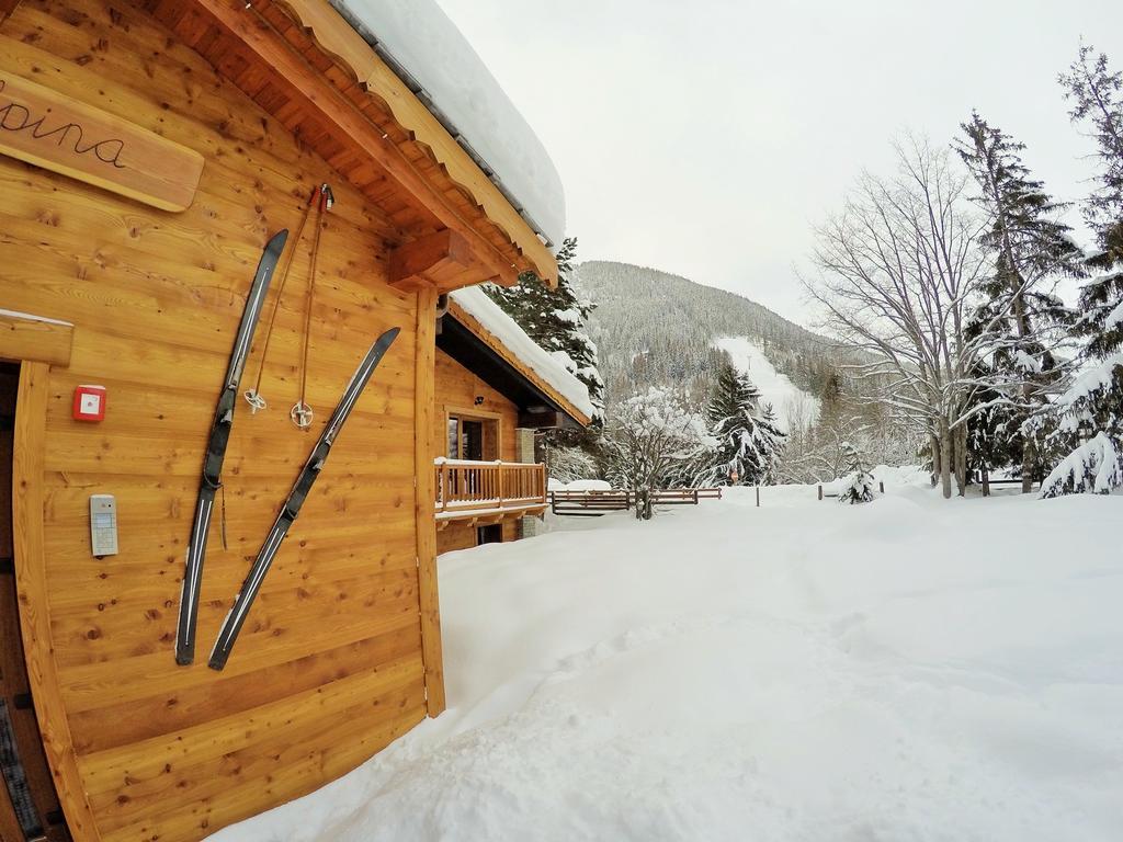 Chalet Alpina Hotel&Apartments La Thuile Buitenkant foto